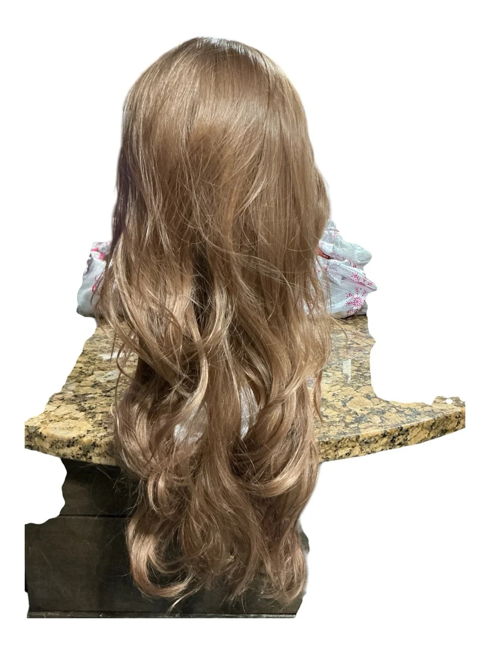 CSC Naomi. Long Wavy Women's Wig in Light Brown - Versatile Style